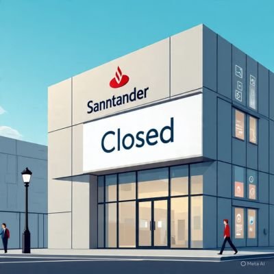 Santander Bank Branches Closing