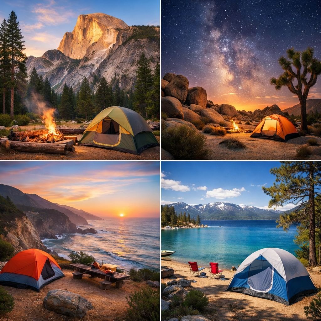 Best Places to Camp in California