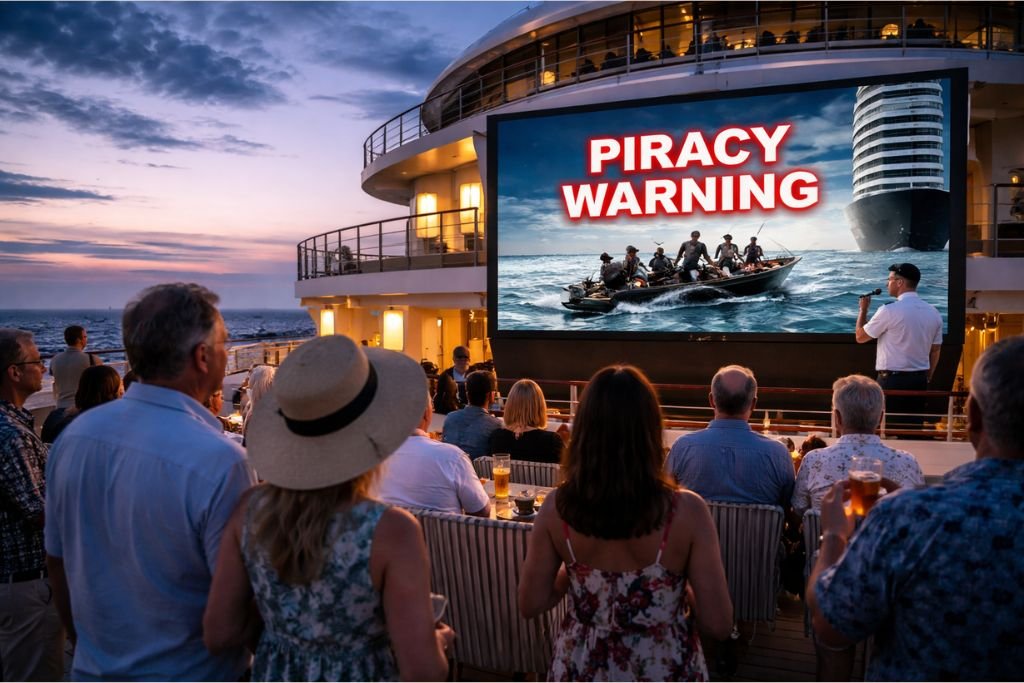 Piracy Warning Luxury Cruise Passengers