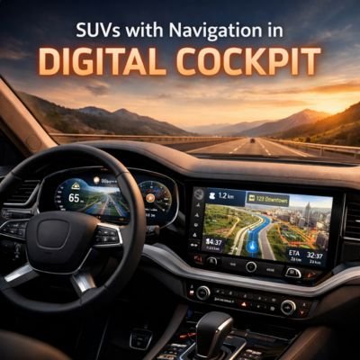 SUVs with Navigation in Digital Cockpit