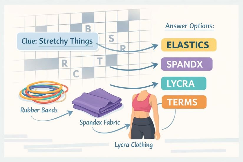 Stretchy Things Crossword Clue