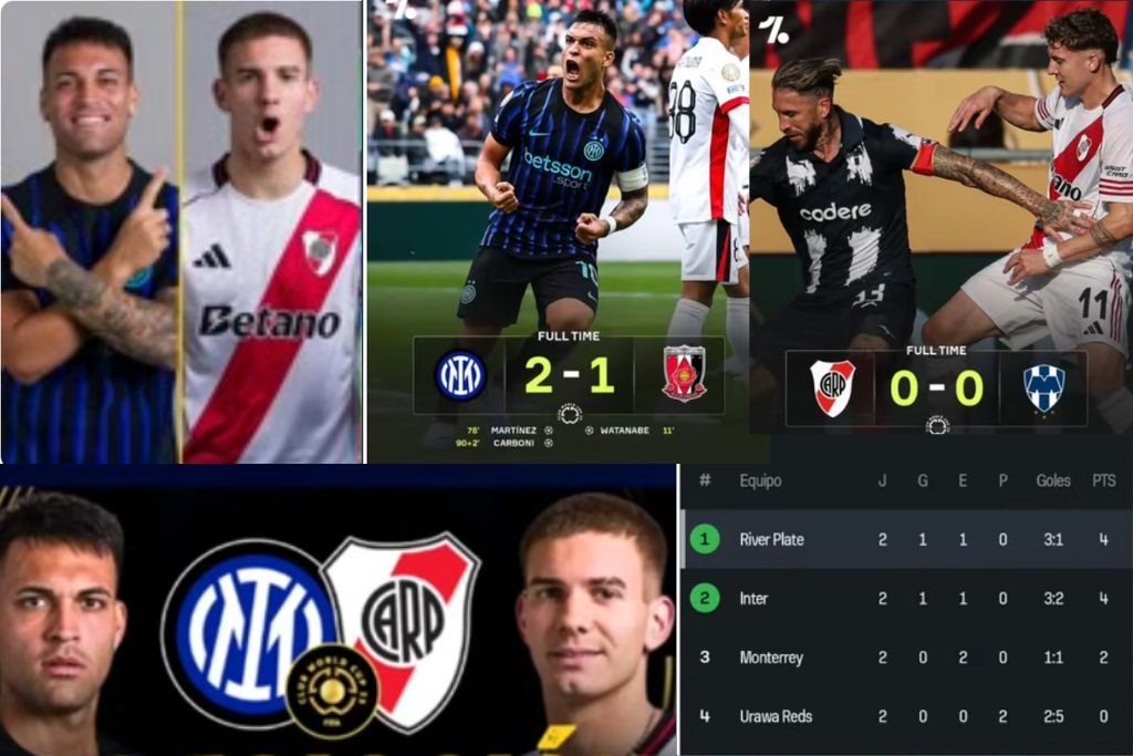 cronología de inter milan contra river plate